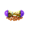 Roll and tumble cat treat feeder main